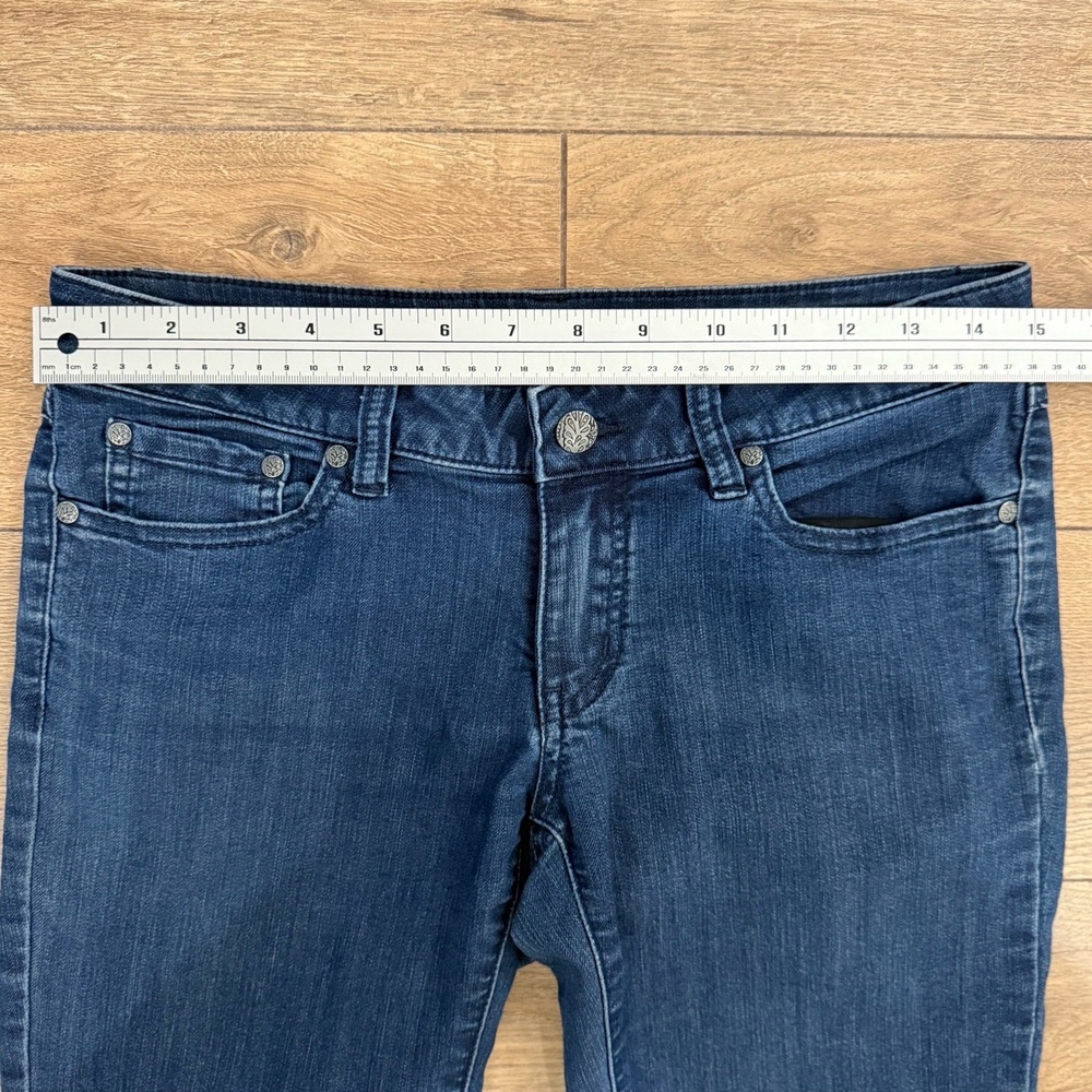 Prana Jeans Women's 4 Blue Skinny Denim Stretch Casual - Picture 3 of 6